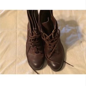 Luxury Rebel Brown Leather Boots/Booties